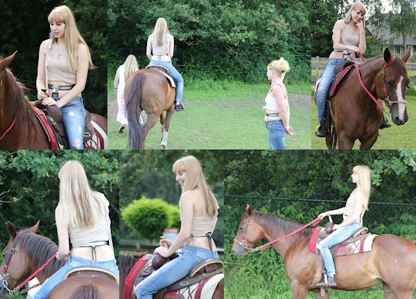 Laura riding