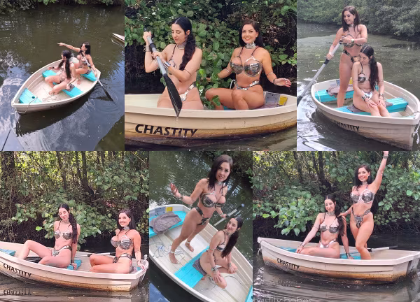 Sophie Elodie & Wetnesday – boating