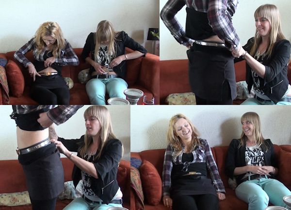 Silvie & Deborah – after the belting