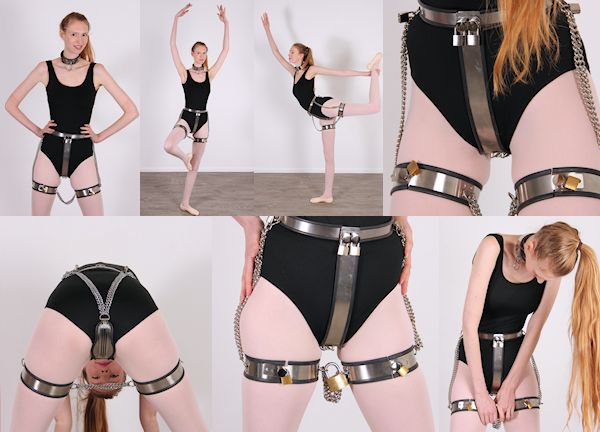 Cassie – ballet girl in thigh bands