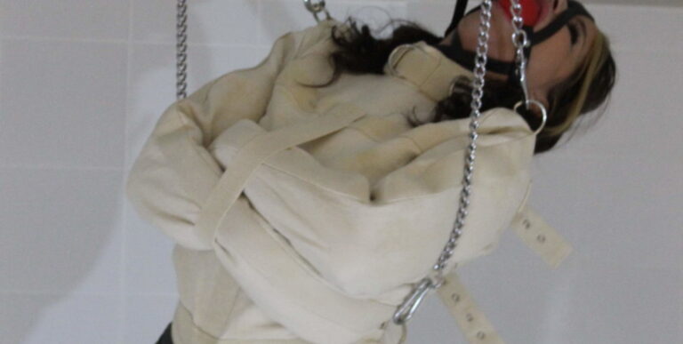 JJ Plush in Straitjacket and Ballet Boots