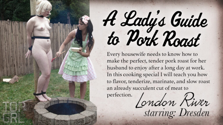 A Lady’s Guide to Pork Roast