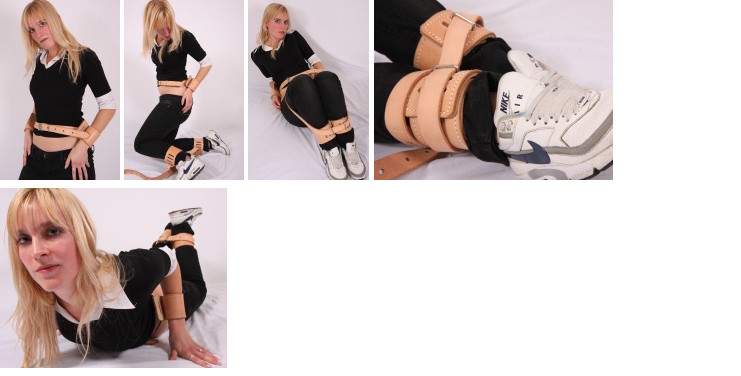 Deborah in Humane restraints (plus video)