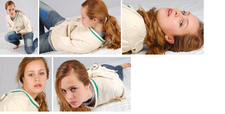 Elite model in a Posey straitjacket (plus video)