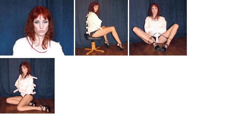 Sofia Valentine in a Posey straitjacket