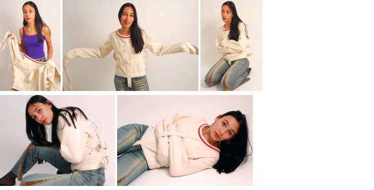Wanita in a Posey straitjacket
