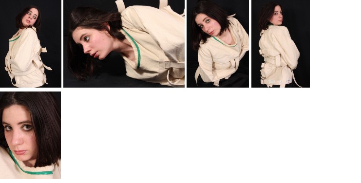Ailish in a Posey straitjacket