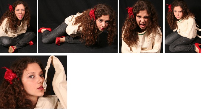 Anahí in Posey straightjacket