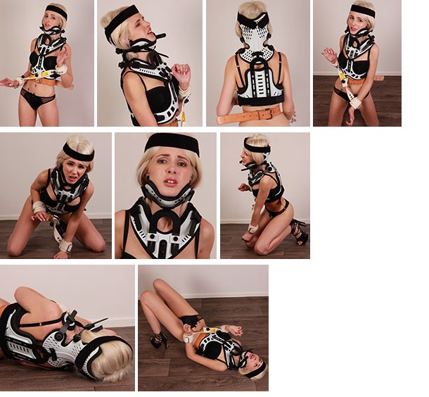 Birdy Dee in an upper body brace (plus video)