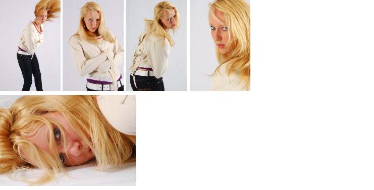 Britt in Posey straitjacket (plus video)