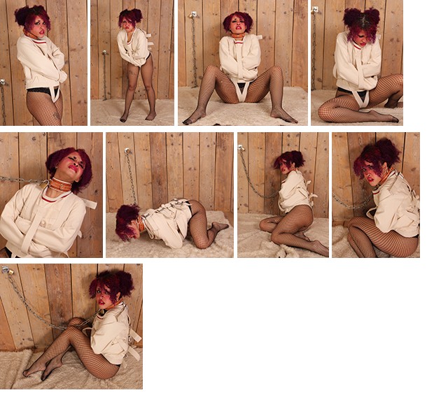 Camushii chained to the wall
