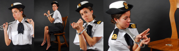 Lieutenant Faye in a Rigid Fiddle