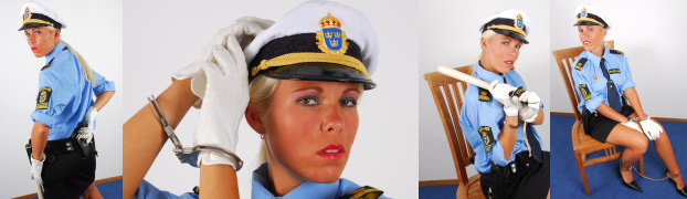 Poliskvinnan Natalie takes the challenge