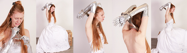 Bride Cassie – reverse Fiddle!!!