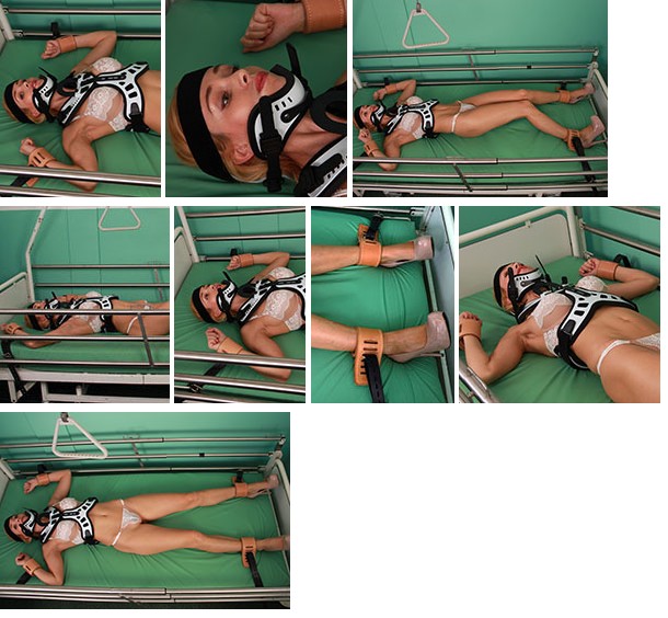 Coxy wakes up in a body brace (plus video)
