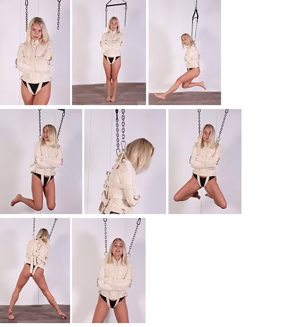 Darina Nikitina – suspended straitjacket