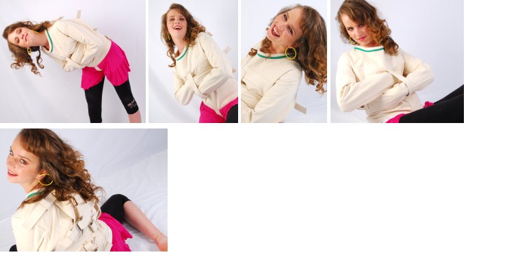 Dunya in Posey straitjacket (plus video)