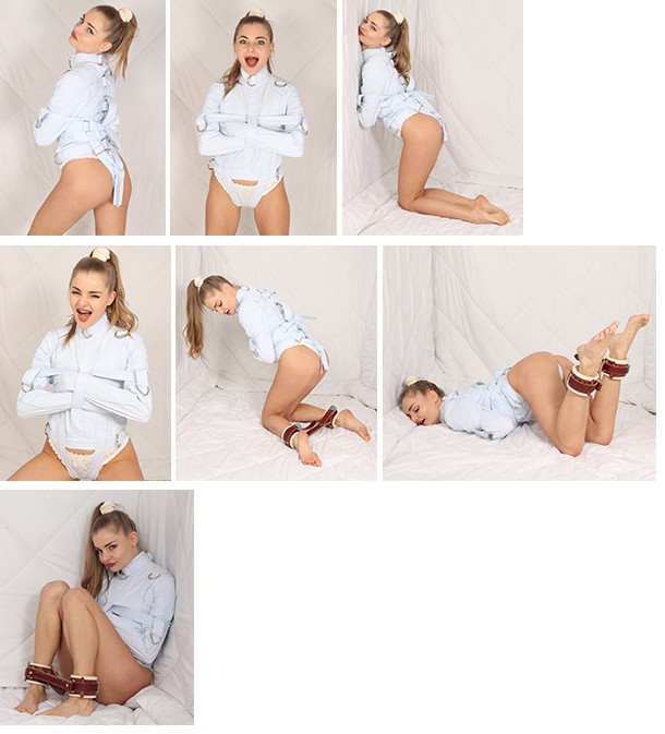 Fibi Euro – cute blue straitjacket
