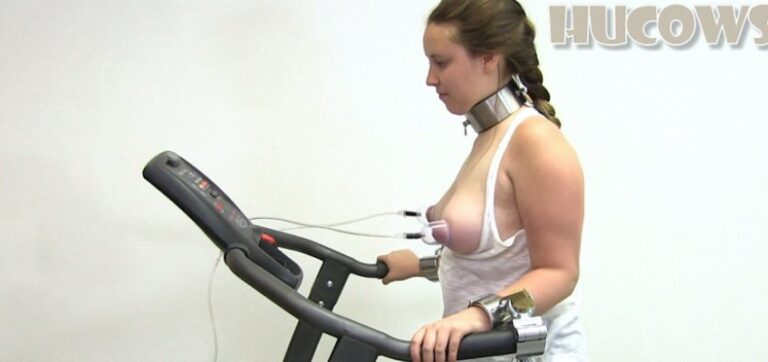Vina on the treadmill