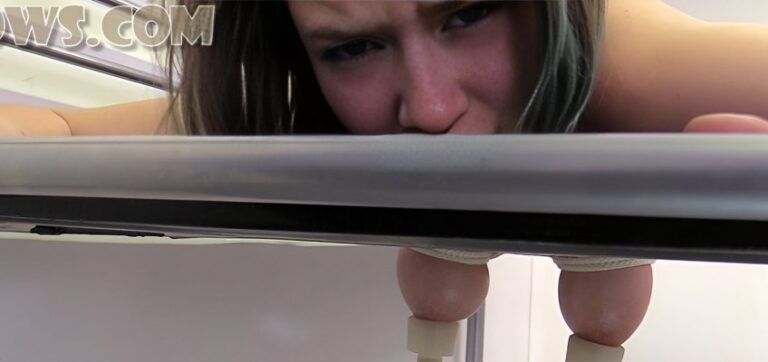 Emily Addams – pet HuCow on the milking bed