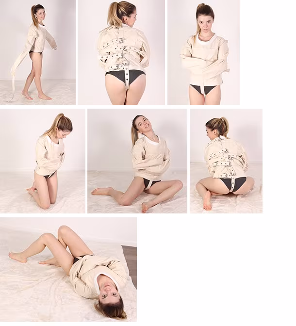 Lina Roselina – custom made straitjacket