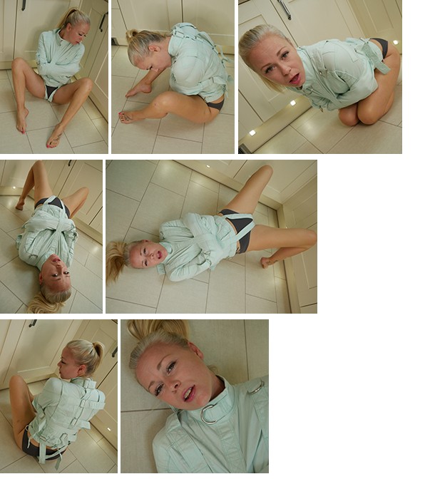 Lucy Lauren – struggling on the kitchen floor