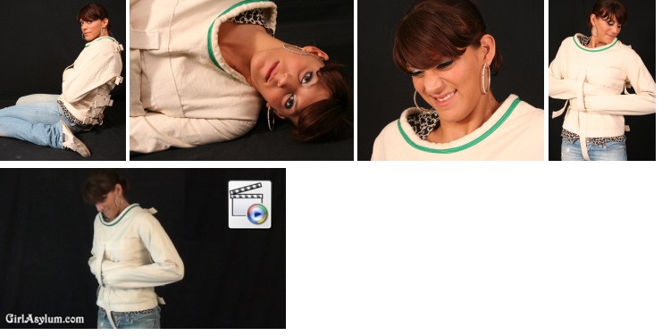 Maxine in Posey straightjacket (plus video)
