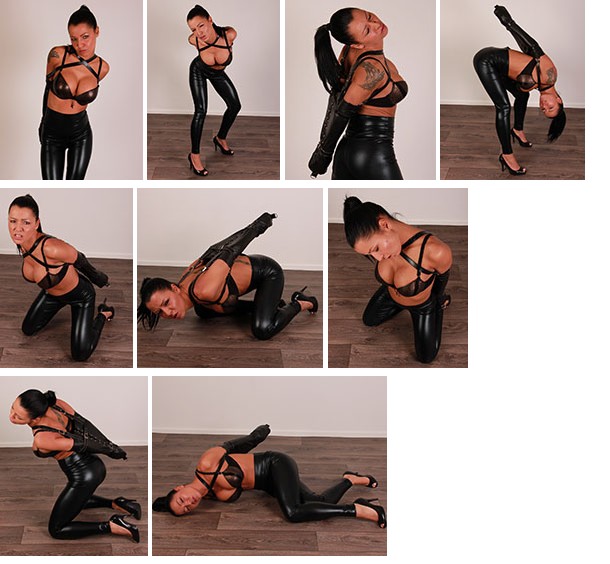 Mea’s wild armbinder struggle (plus video)