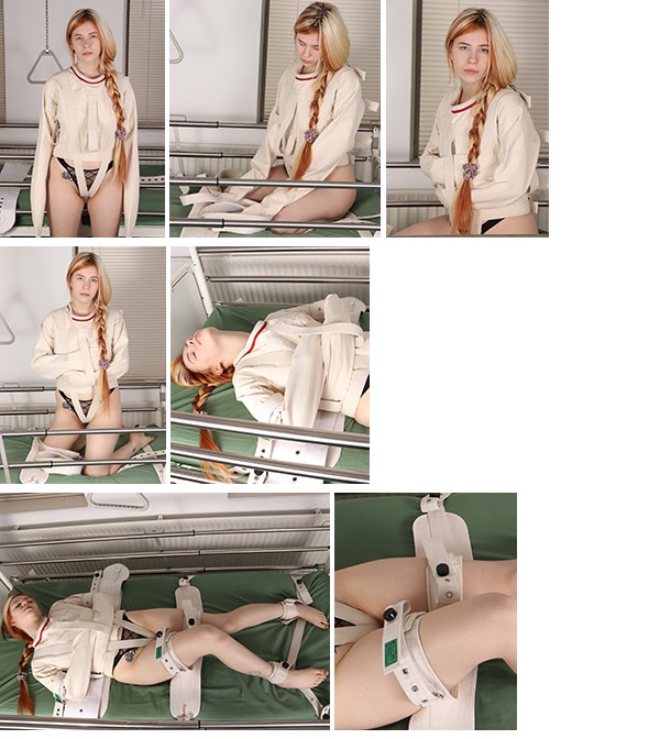 New girl Aria in straitjacket and segufix!