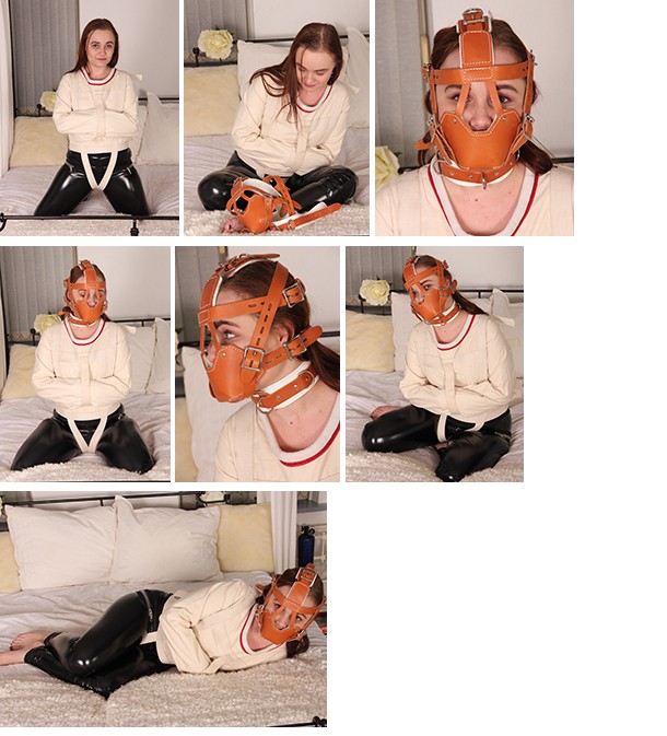Roxy gets muzzled!