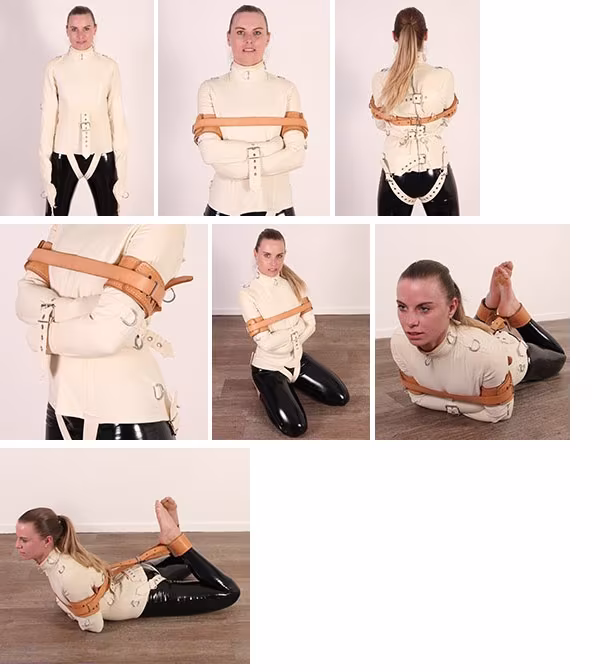 Straitjacket hogtie