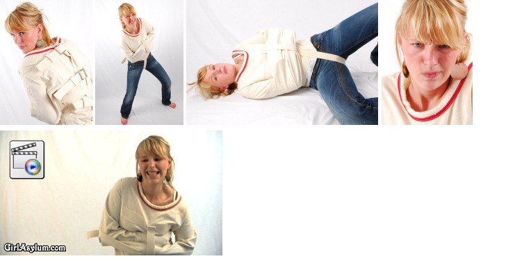 Struggling in Posey straitjacket (plus video)