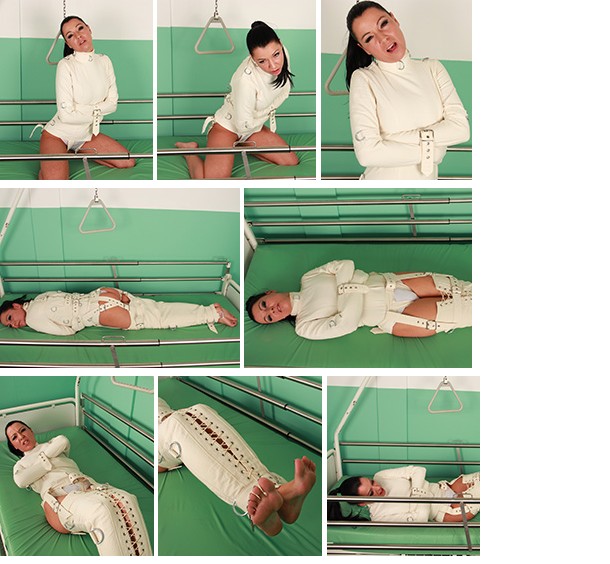 Super tight straitjacket and straitpants (plus video)