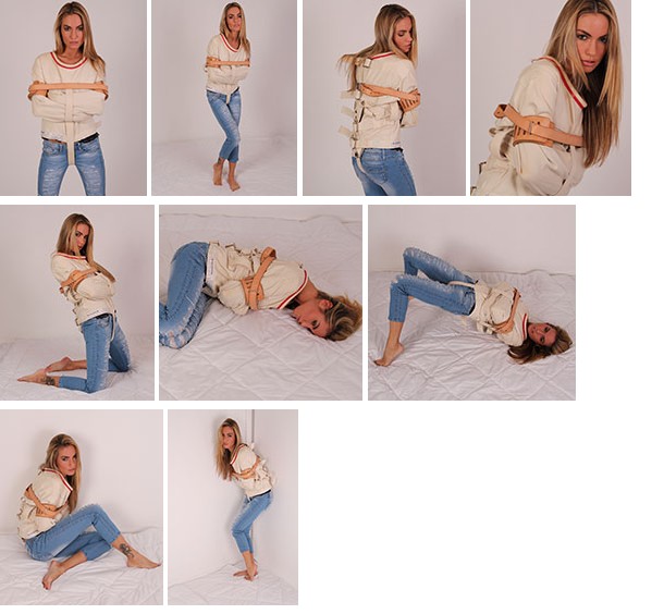 Sylvie in a secure jacket (plus video)