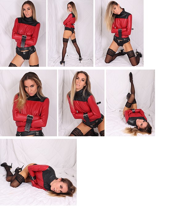 Sylvie in the padded isolation cell
