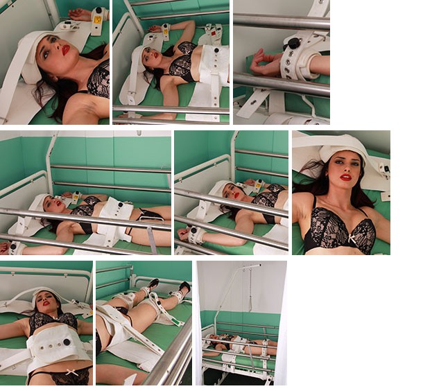 Yasmine institutionalised in lingerie (plus video)