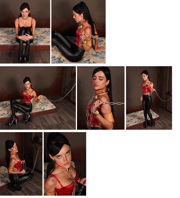 Yelena captured in the basement