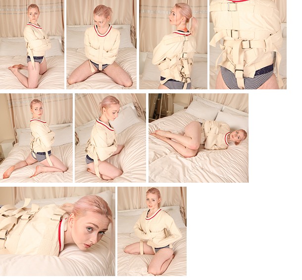 Zabrina Black in a Posey straitjacket (plus video)