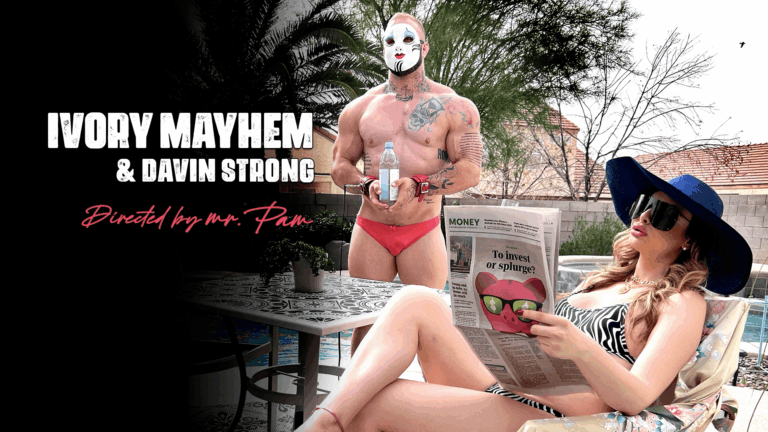 Glamour Girl Ivory Mayhem Feminization of the Strong Man