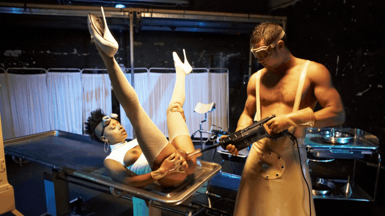 Dildo Drill Machine and Hard Fucking