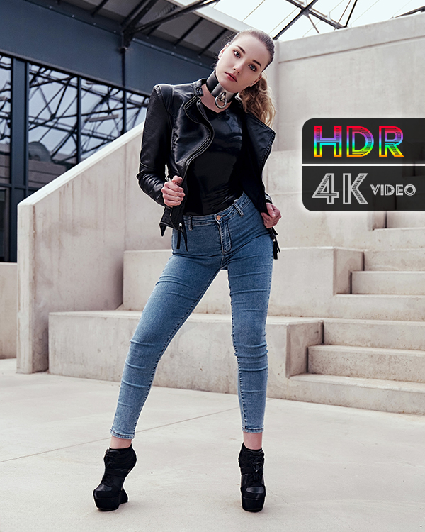 Serena Frost – Latex, leather & jeans