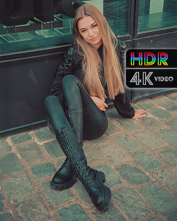 Catherine Reus – Film like latex lifestyle shoot