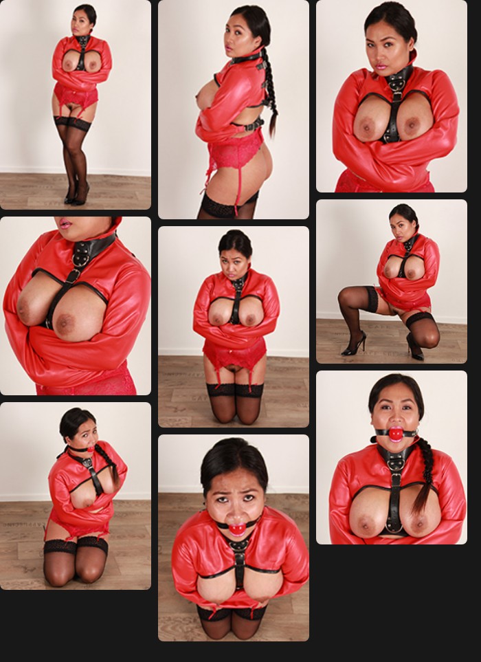 Amyka Lee – lady in red