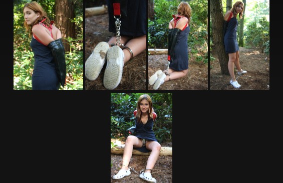 Armbinder in the forest