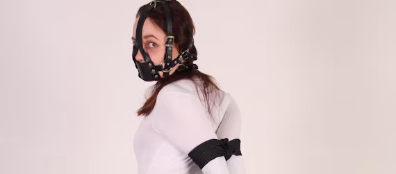 Tight elbow bondage