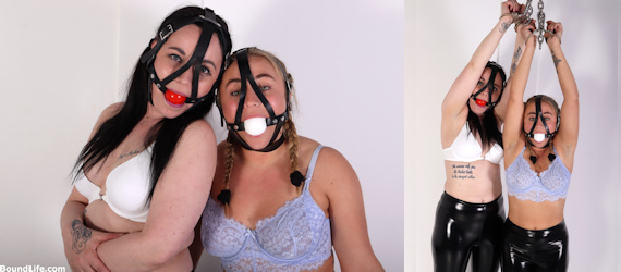 Double trouble with ZoeyZiptie!