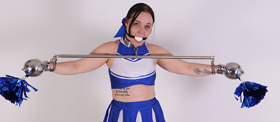 Cheerleading is hard! ‍