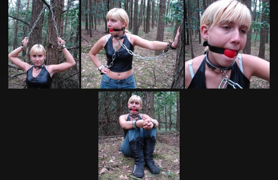 Chained in the forest