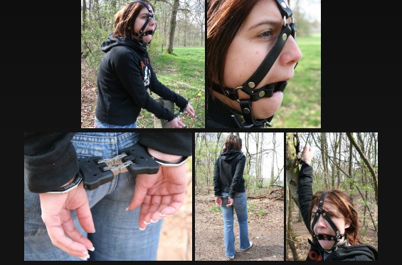 Harness ring gag and ASP handcuffs