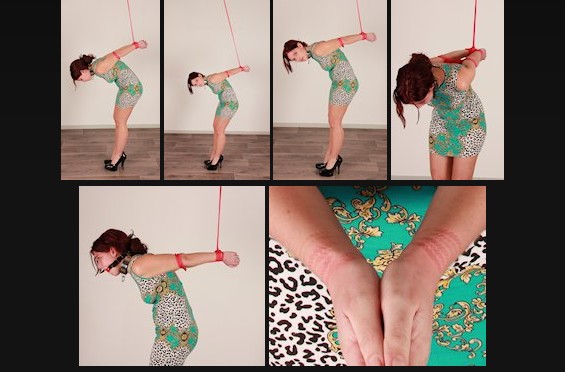 High heel strappado